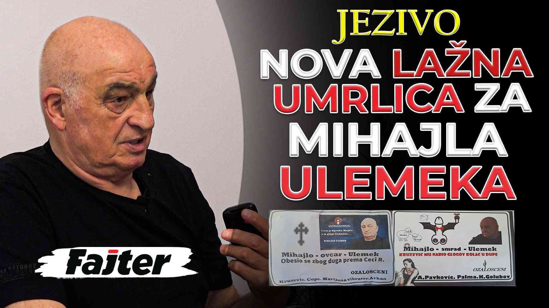 JEZIVO! NOVA UMRLICA ZA MIHAJLA ULEMEKA (VIDEO)